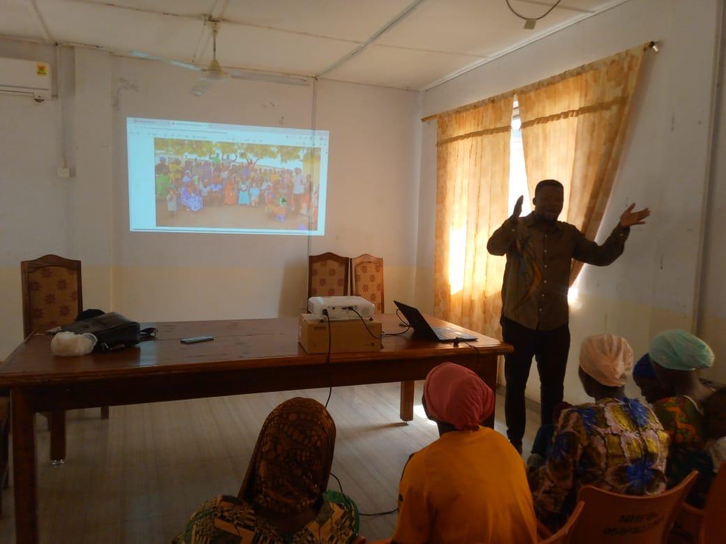 Smaller training session with community members