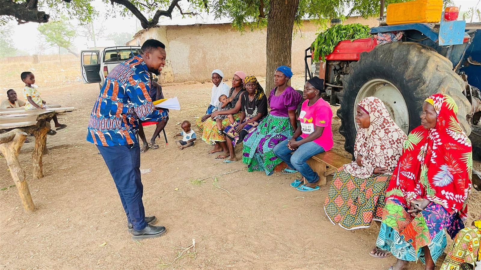 Field engagement with community participants