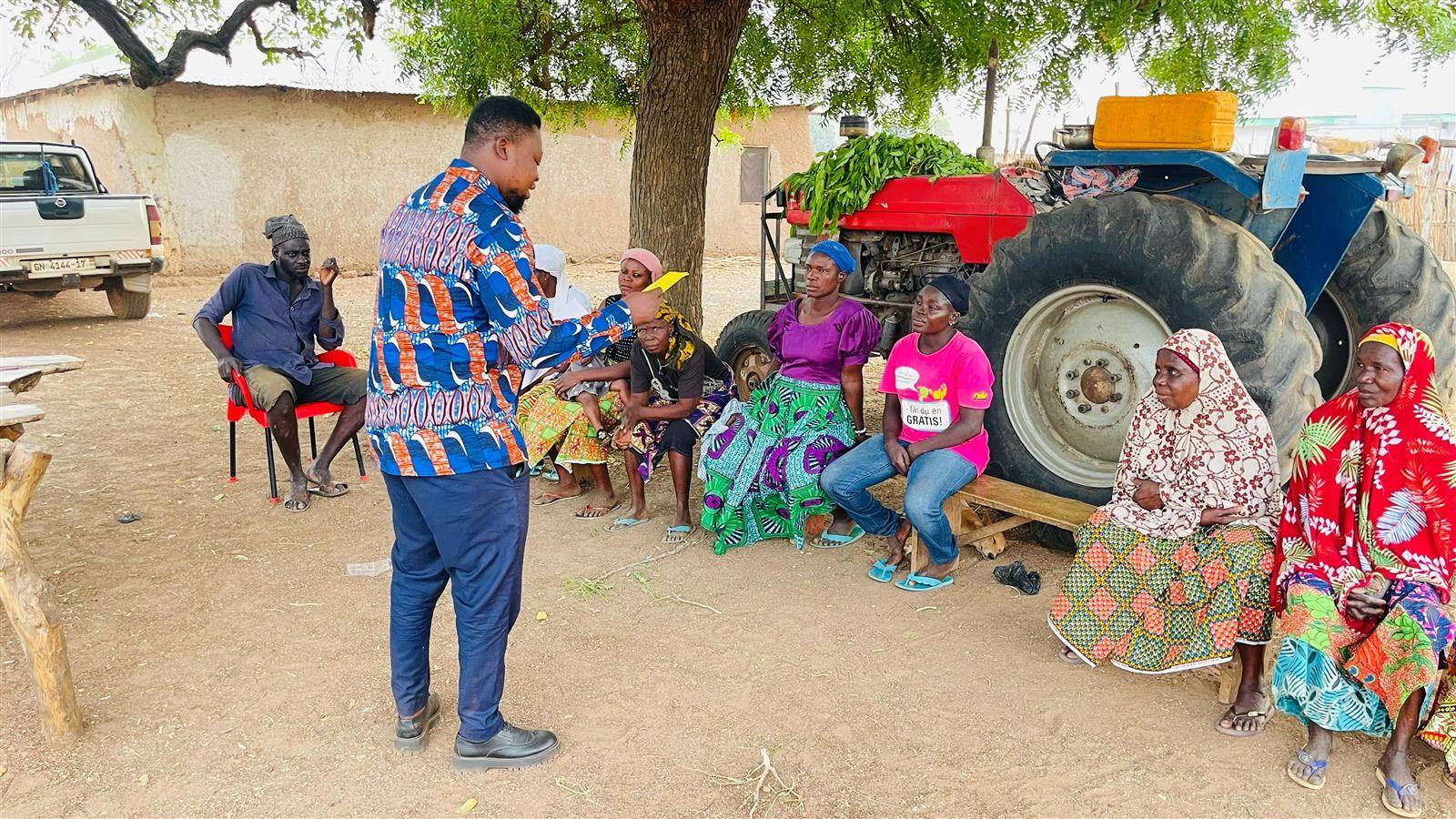 Field engagement with community participants